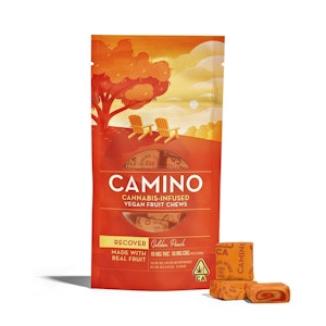 CAMINO - Golden Peach (Recover) Chews - 1:1 - THC:CBG - 100mg - Camino