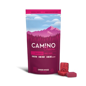 CAMINO - Camino Chews | Forest Berry | Energy | 10MGTHC : 5MG THCV : 5MG CBC
