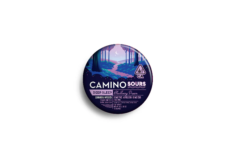 Camino - Camino - Blackberry Sours CBN Gummies 1:1:1 THC:CBD:CBN 100mg Main Image