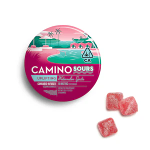 KIVA - Kiva - Camino - Sour Watermelon Spritz (S) - Gummy - 100mg