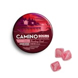 'Chill' Strawberry Sunset 10 Sour Gummies | Camino | Edible