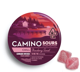 Strawberry Sunset | HIGH DOSE | Camino SOUR Gummies