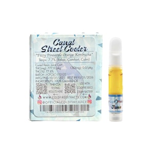 COLD FIRE - ColdFire Canal Street Cooler Cured Resin Juice Cartridge 1.0g
