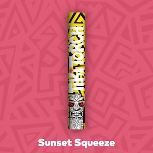 CANDELA - Sunset Squeeze Tiki Torch Infused (1G Pre-Roll) Adult-Use