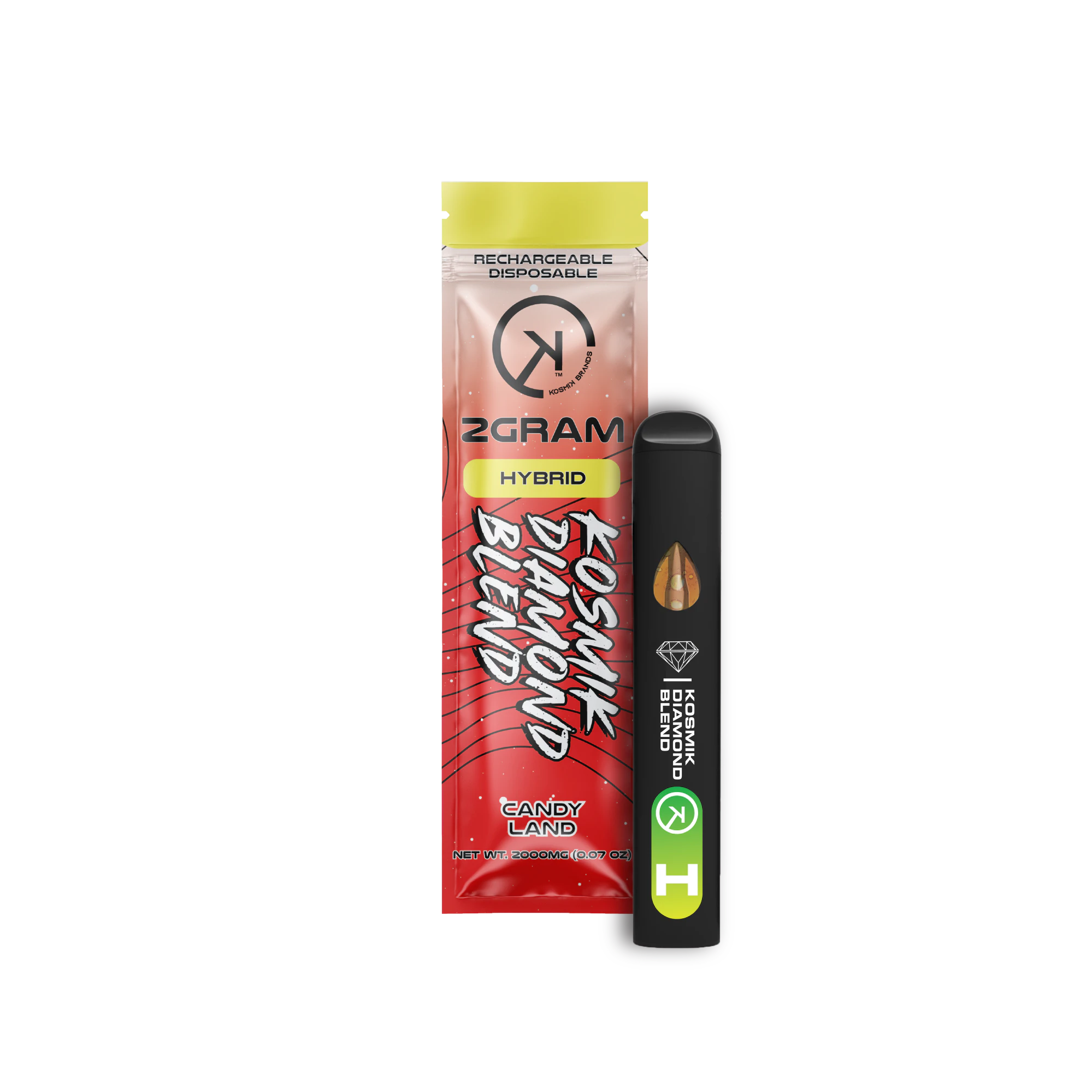 Kosmik Vapes - Candy Land (2g) Diamond Live Resin Disposable Main Image
