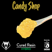 Candy Shop, Cured Resin Badder