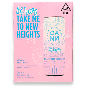 CANN - CANN - Hi Boys - Grapefruit Rosemary - Beverages - 4pk