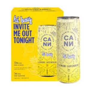 CANN - CANN | LEMON LAVENDER 1:2 THC/CBD - 4PK | BEVERAGE | 12OZ