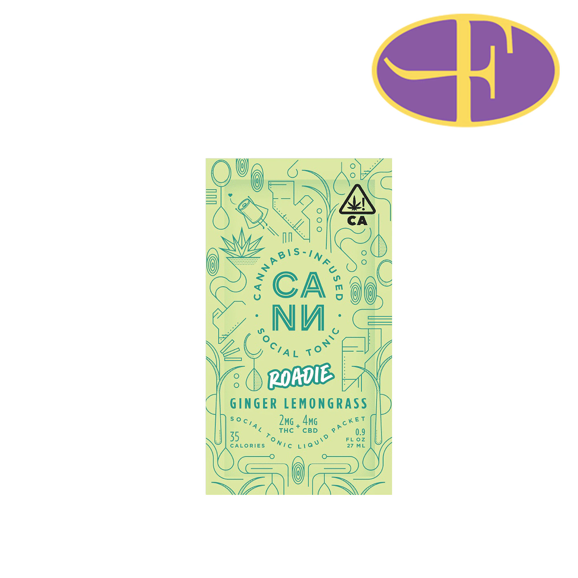 Cann - Ginger Lemongrass Roadies (8pk) Main Image