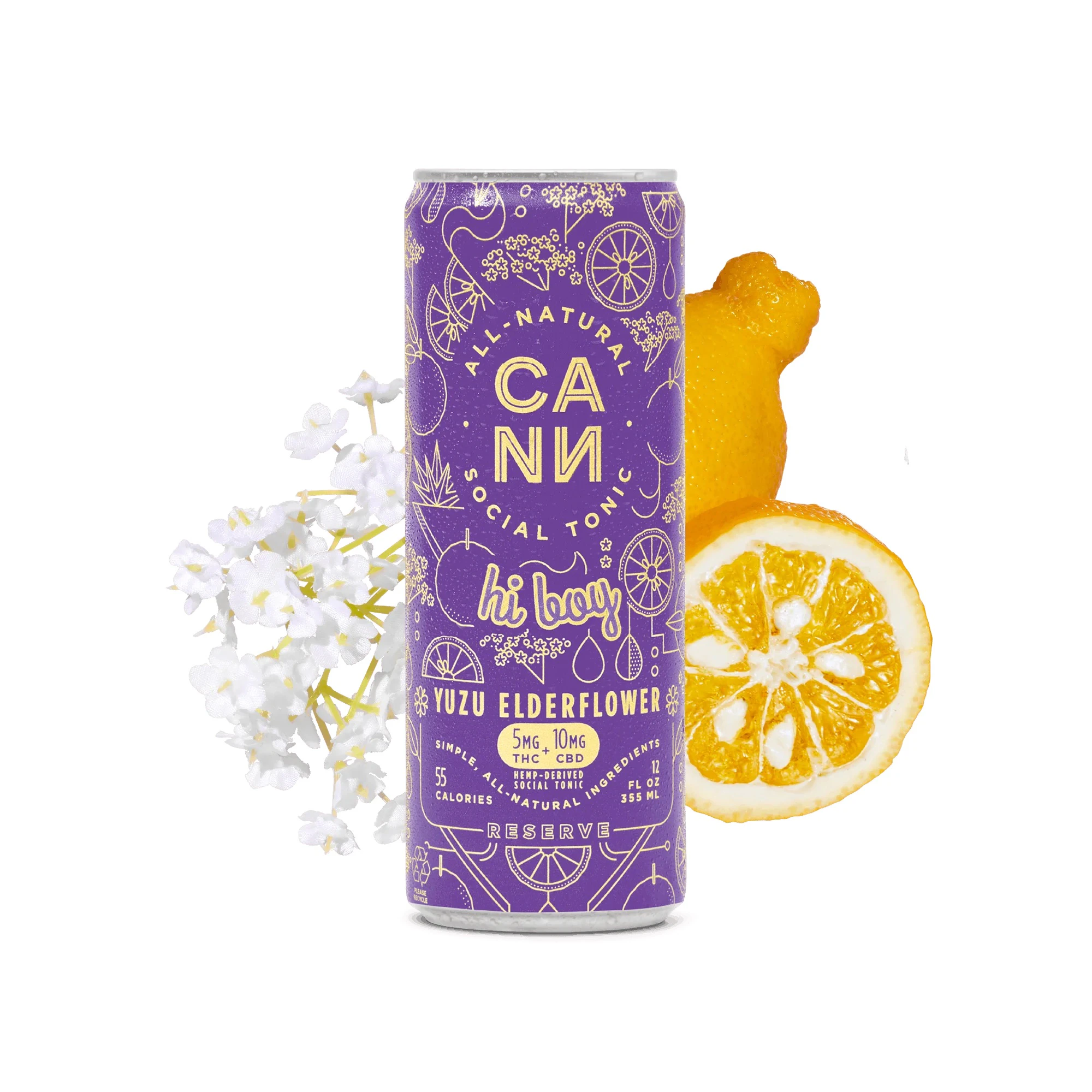 Cann - CANN Yuzu Elderflower 5mg Main Image