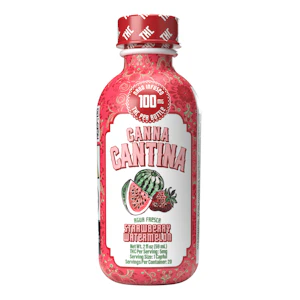 Canna Cantina - Canna Cantina | Edible | Shot - Strawberry Watermelon | 100mg