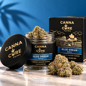 Canna Cure | 3.5g Flower Jar | Blue Dream | Sativa