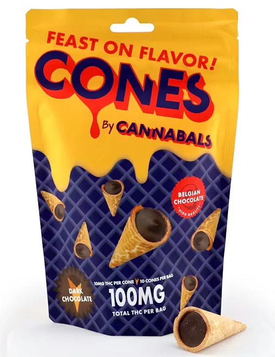 Cannabals - Cones - Dark Chocolate Main Image