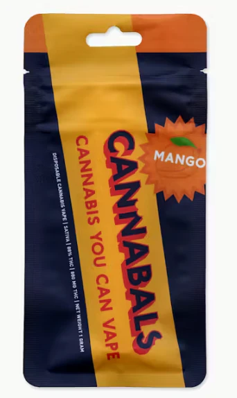 Cannabals - Mango 1G All in One Vape Main Image