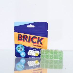 CANNABALS - Blue Raspberry BRICK - 100mg Gummy