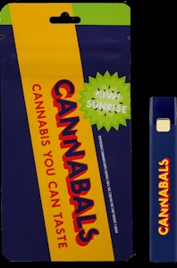 CANNABALS - Cannabals - Kiwi Sunrise - 1g AIO
