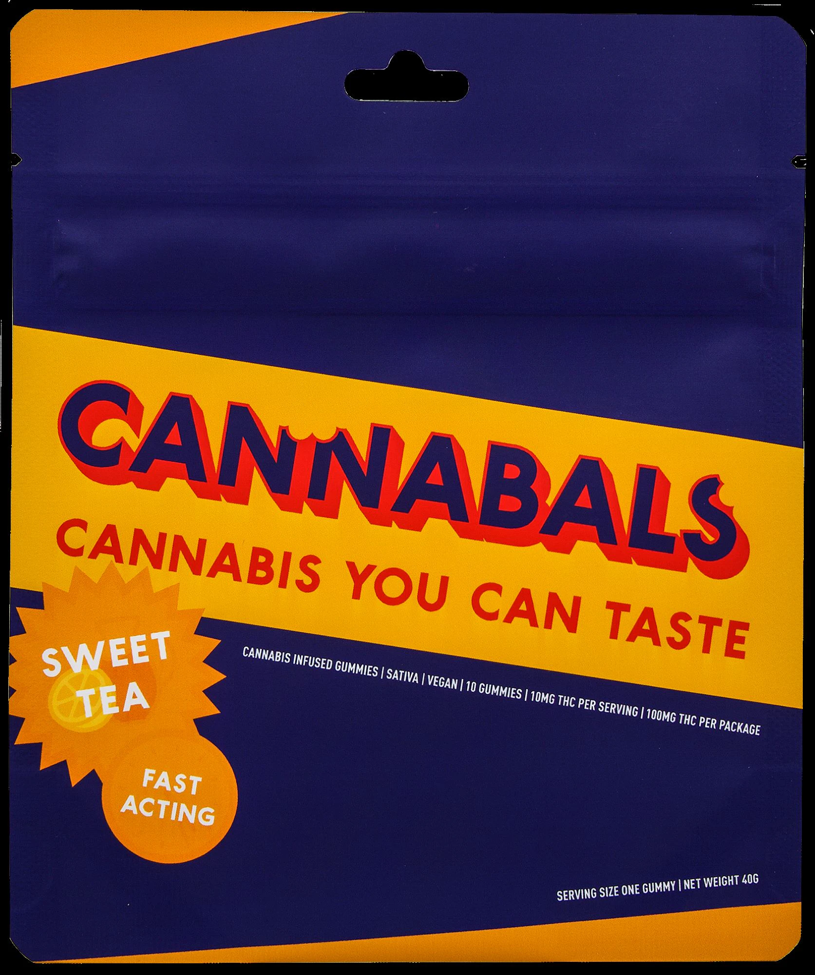 Cannabals - Cannabals - Sweet Tea Lemonade Gummies - 100mg Main Image