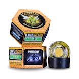 Garlic Icing 1g Live Resin Terp Badder - CANNABEE EXTRACTS