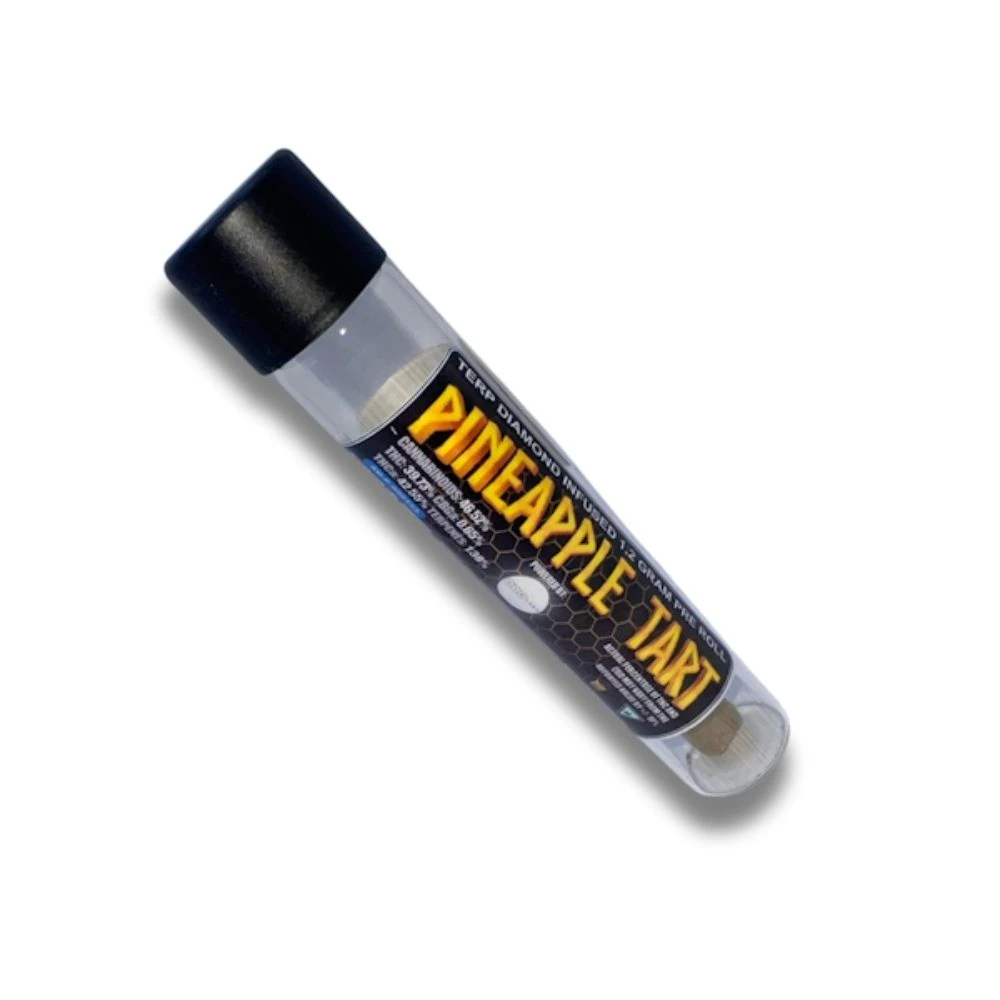Cannabee Extracts - Pineapple Tart 1.2g Infused Preroll - CANNABEE EXTRACTS Main Image