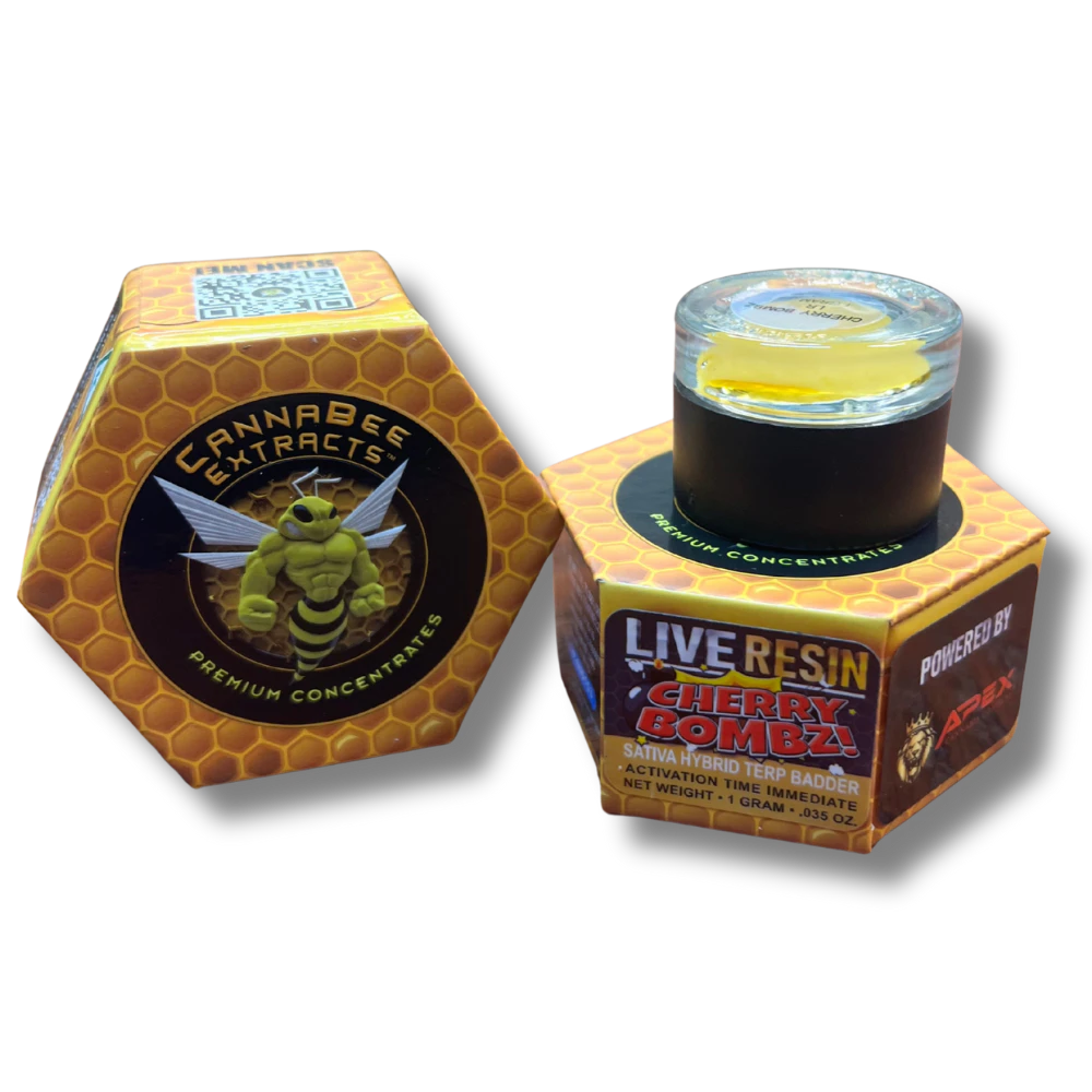 Cannabee Extracts - Cherry Bombz 1g Live Resin Terp Badder - CANNABEE EXTRACTS Main Image