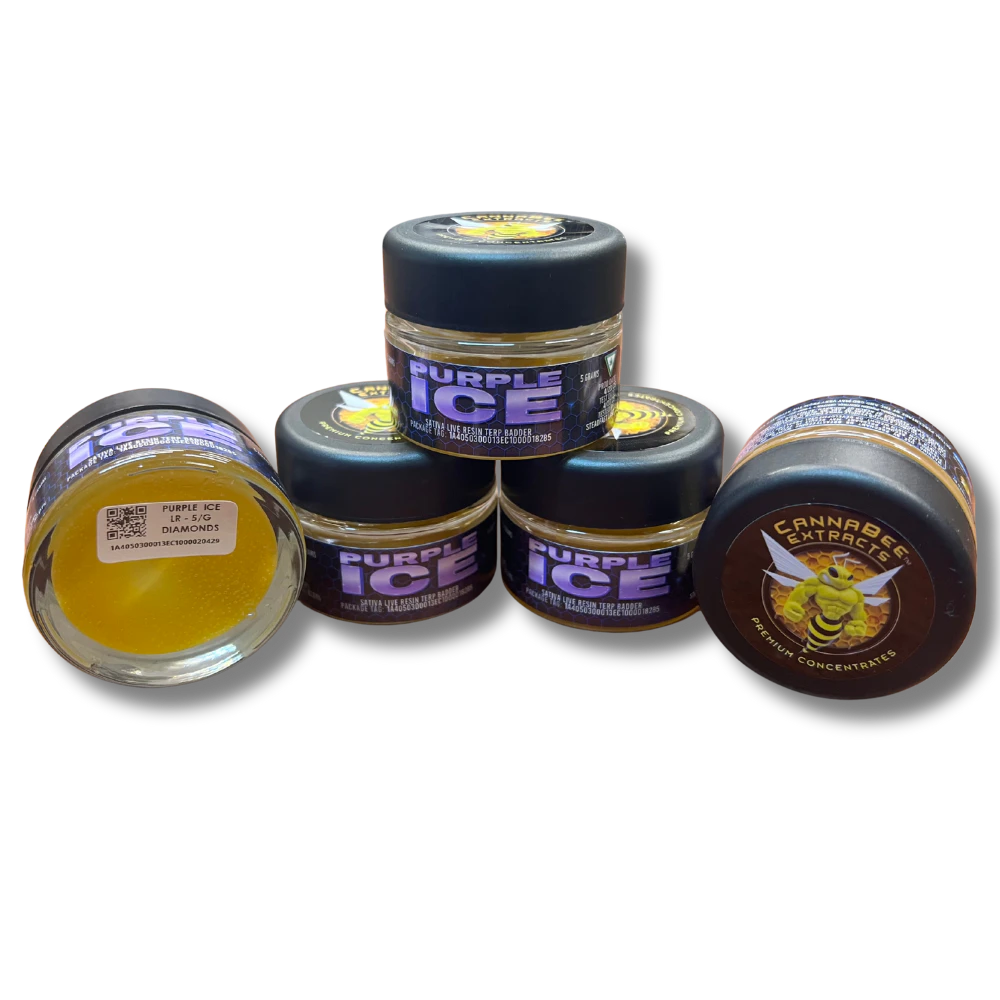 Cannabee Extracts - Purple Ice 5g Live Resin Terp Badder - CANNABEE EXTRACTS Main Image