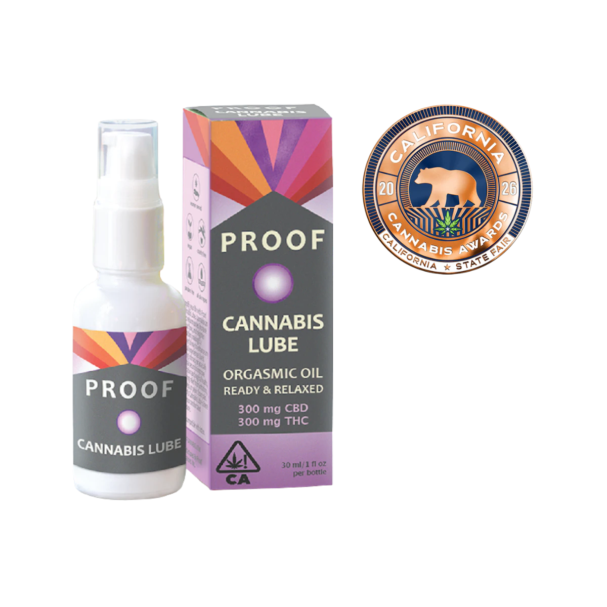 Proof - Cannabis Lube | (30ml) Topical | Proof Main Image