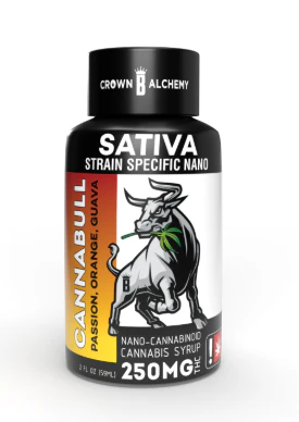 CannaBull - POG, 250mg Nano Syrup Tincture, 2oz Main Image
