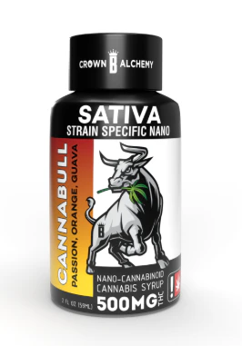 CannaBull - POG, 500mg Nano Syrup Tincture, 2oz Main Image