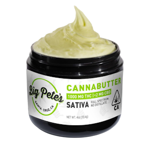 BIG PETE'S TREATS - Cannabutter (S) | 1000mg Jar | Big Pete's Treats