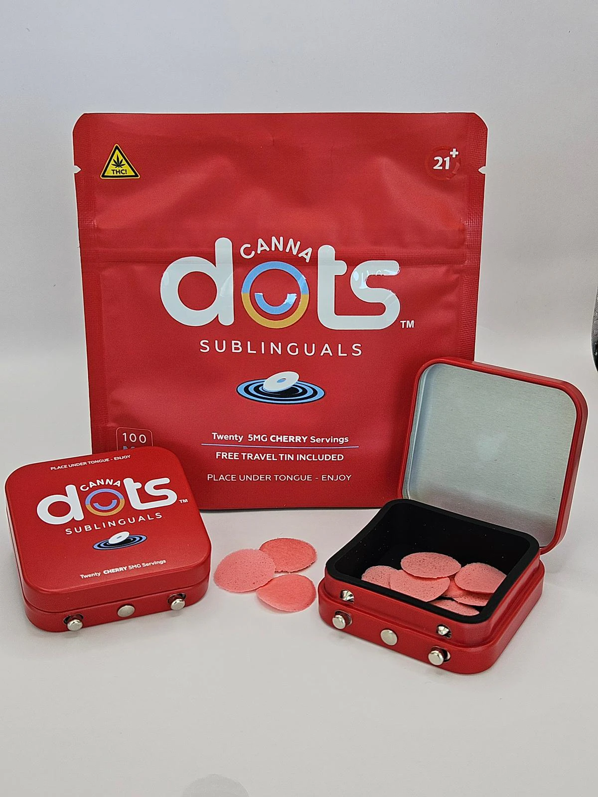 Canna Dots - Canna Dots | Cherry Dots | 20x | 5MG Main Image
