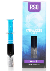 Cannalicious - Cannalicious-Rest-RSO Extract-Cannabis Oil-Total THC 94.07%-1G