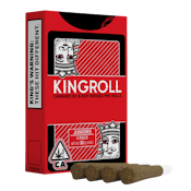 Magic Melon x Bananalope Haze (S) | .75g 4pk Kingroll Jr Infused Prerolls | Kingroll