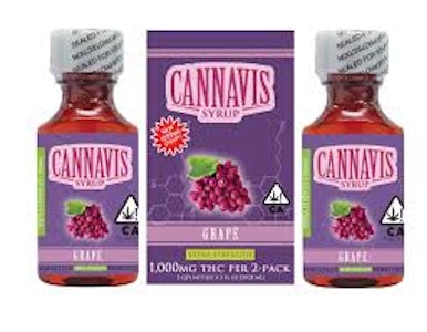 CANNAVIS - CANNAVIS | GRAPE - 2PK | TINCTURE | 1000MG