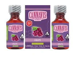 Cannavis - CANNAVIS | GRAPE - 2PK | TINCTURE | 1000MG Main Image