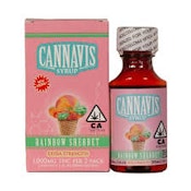 CANNAVIS | RAINBOW SHERBET - 2PK | TINCTURE | 1000MG