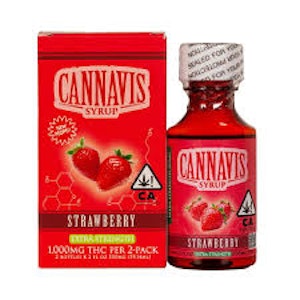 CANNAVIS - CANNAVIS | STRAWBERRY - 2PK | TINCTURE | 1000MG