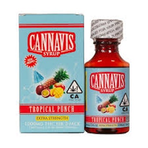 CANNAVIS - CANNAVIS | TROPICAL PUNCH - 2PK | TINCTURE | 1000MG