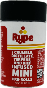 Rype - Cantaloupe Craze 2g 5 Pack Mini Infused Pre-Roll - Rype