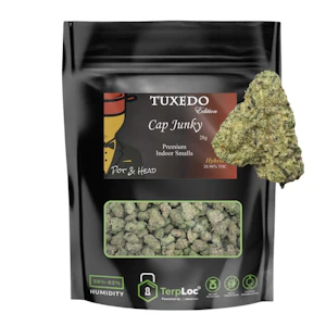 Pot & Head - Cap Junky Tuxedo | Flower | 28g | Pot & Head