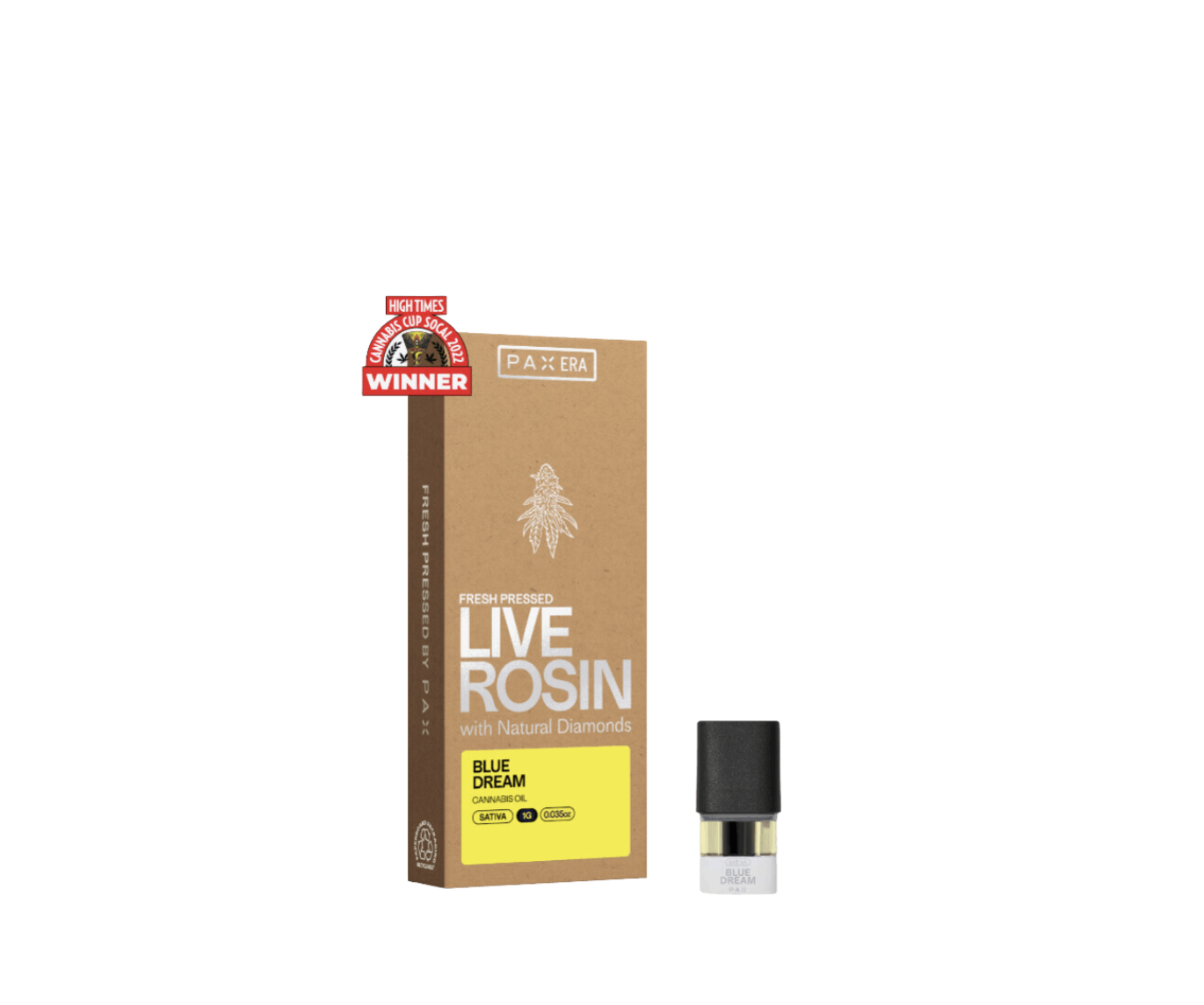 PAX Live Rosin - Blue Dream 1g Disposable - Bliss Cannabis