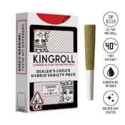 Dealers Choice Variety Mix #9 (H) | .75g 4pk Infused Prerolls | Kingroll
