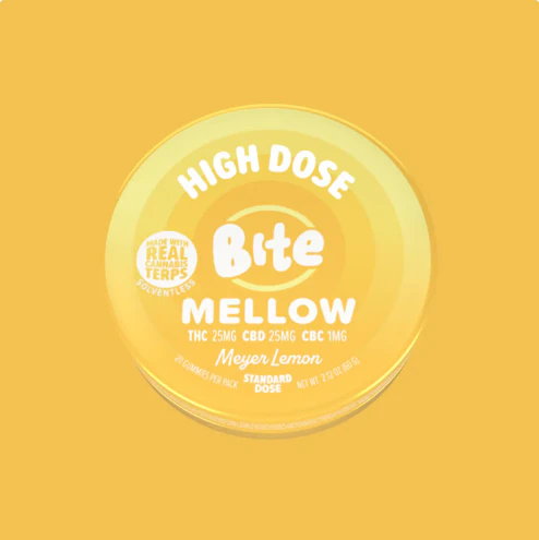 Bite - HD Mellow Meyer Lemon Gummies - 500mg - CMC Main Image