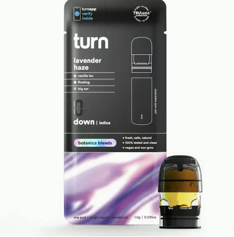 turn - Turn - Pod - Live Resin - Purple Haze - 1G Main Image