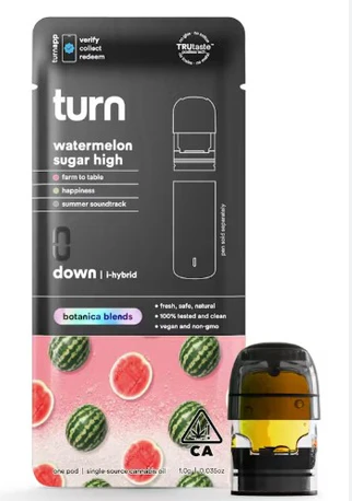 turn - Turn - Pod - Live Resin - Watermelon - 1G Main Image