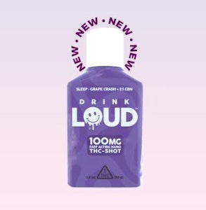 Loud - Sleepy Grape Crash Shot - 100mg - ROV