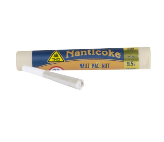 Nanticoke - Maui Mac Nut -Hybrid- 27% THC | 0.5g (Pre-Roll) |  Nanticoke -II7 FRONT