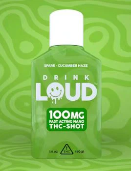 Loud - Spark Cucumber Haze Shot - 100mg - ROV Main Image