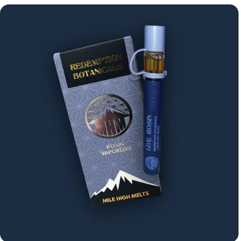 MILE HIGH MELTS - Trapline #3 Live Rosin Disposable Vape - 0.5g Main Image