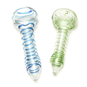 Glass - 3" Peanut Hand Pipes 