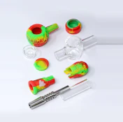 Glass - Silicone Multi Function Pipe